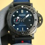 PANERAI Luminor Submersible Series Blue & Black Carbotech Replica Watch